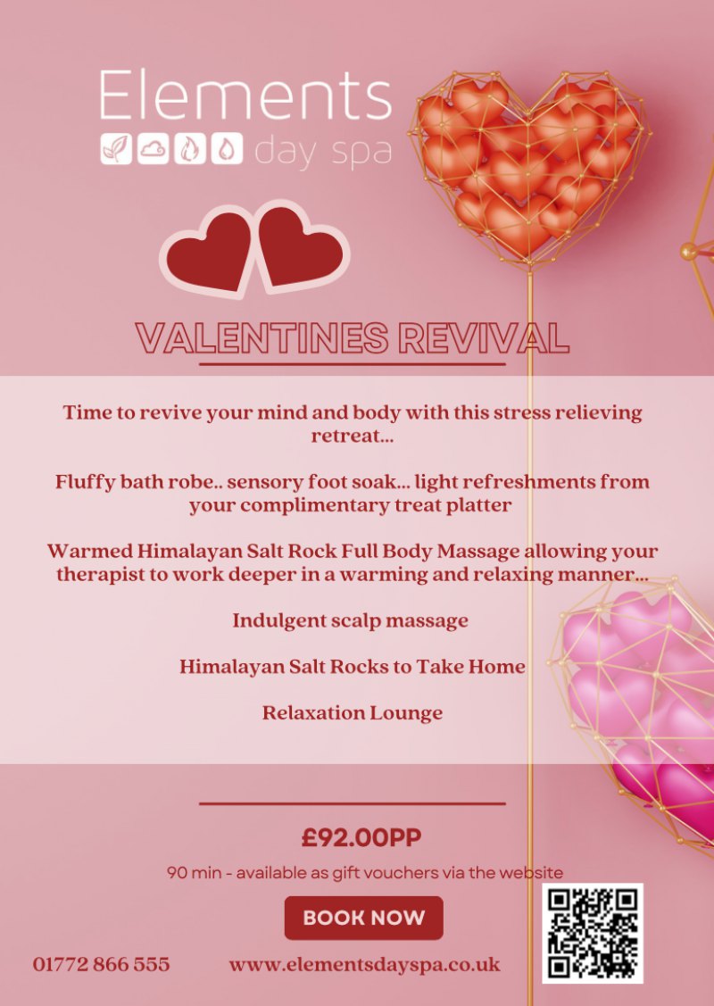 VALENTINES REVIVAL SPA EXPERIENCE