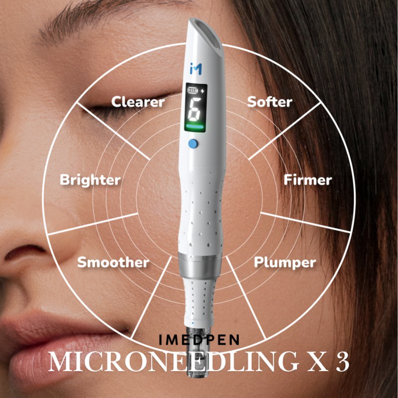 Course of 3 Imedpen MicroneedlingTreatments