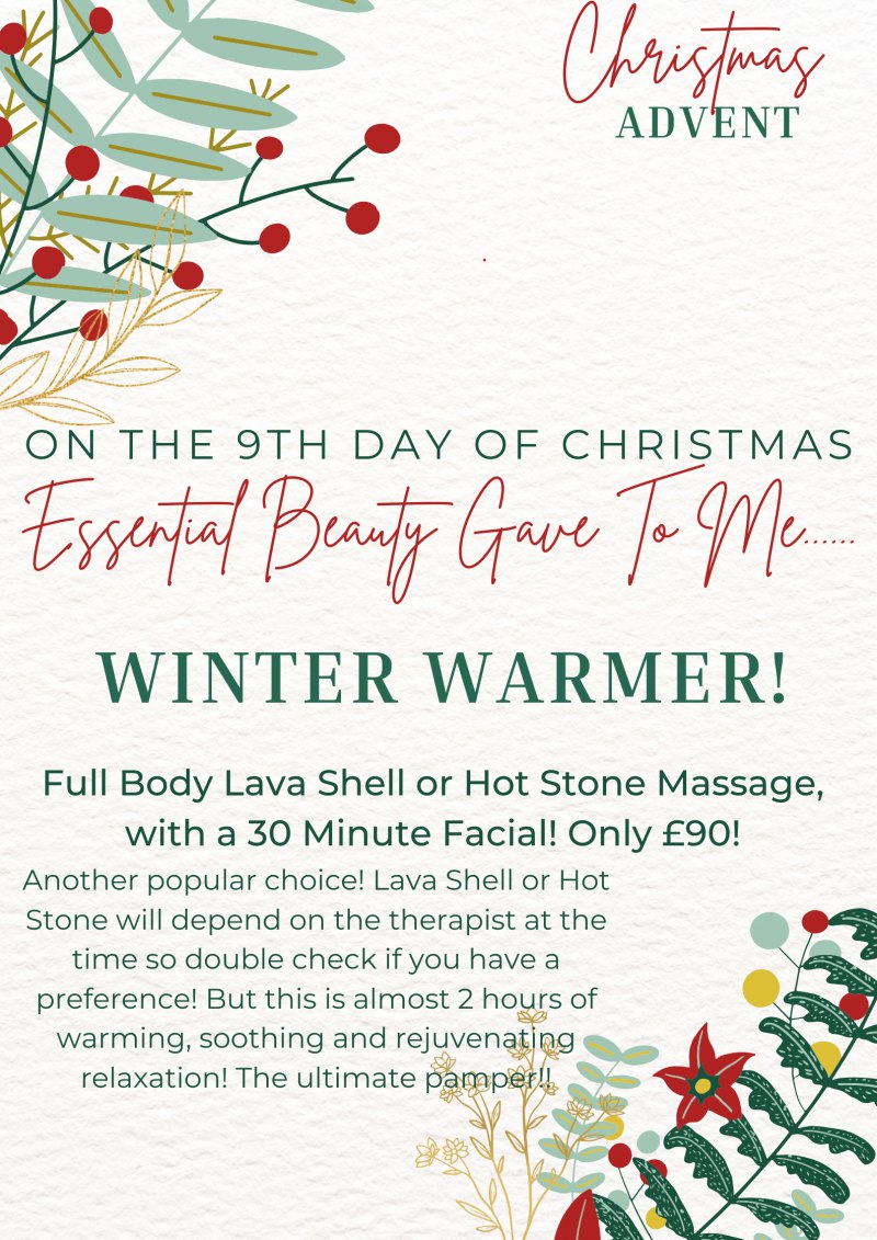 Winter Warmer - Lava Shell/Hot Stone Massage & Facial
