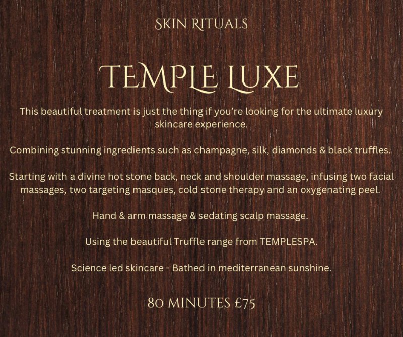 TEMPLE LUXE