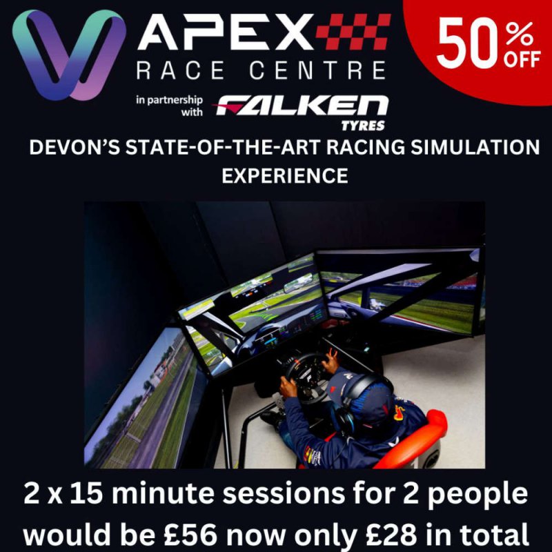 APEX RACE CENTRE - RACING SIMULATION EXPERIENCE