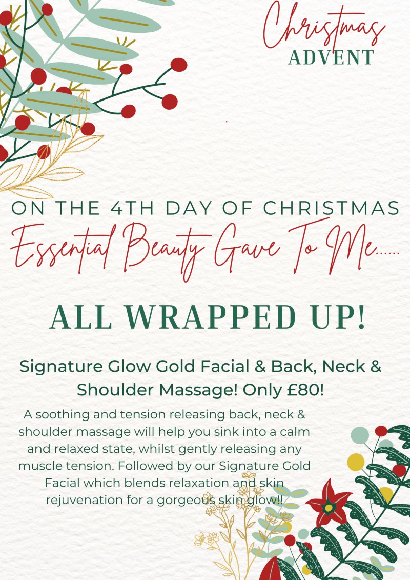 All Wrapped Up - Signature Glow Facial & Back Massage